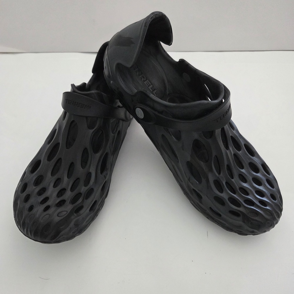 Merrell Hydro Moc Black Water Shoes Slip On Mens Size 10